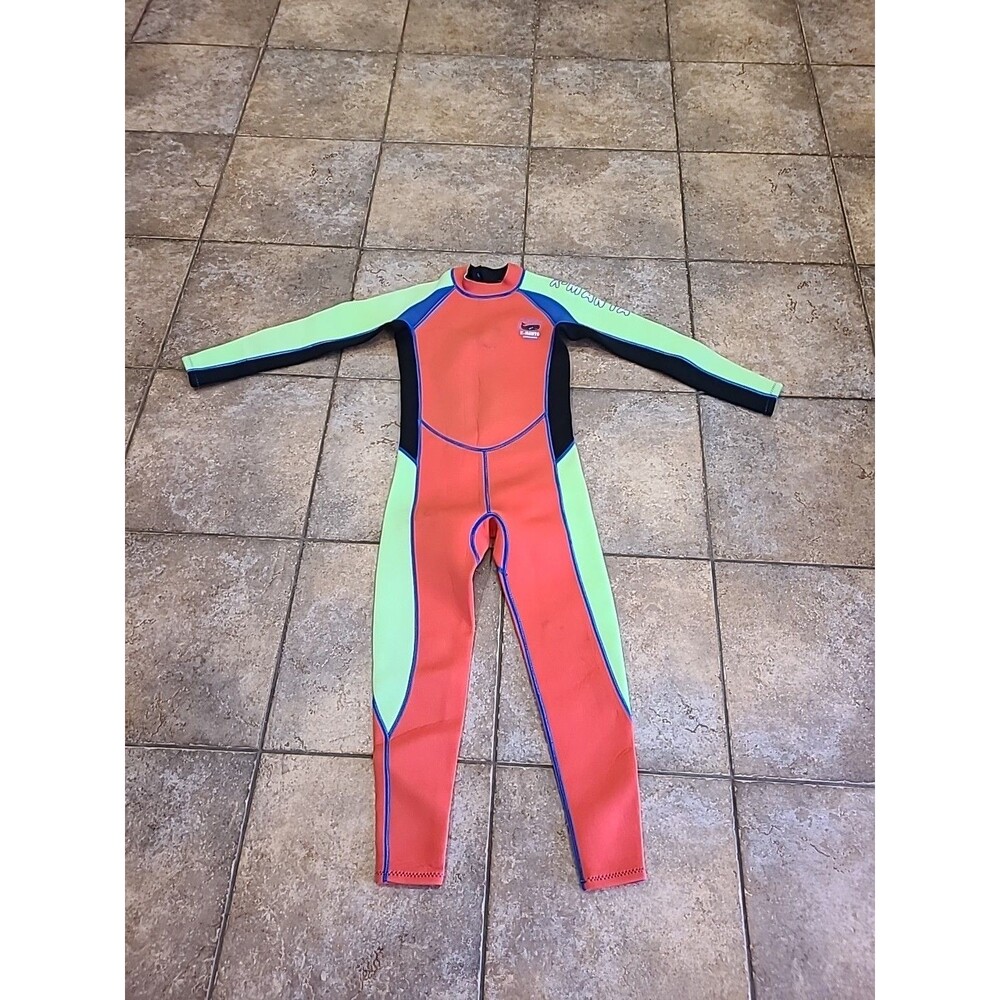 X-Manta Original Design One Piece Long Sleeve Wet Suit Sz XL